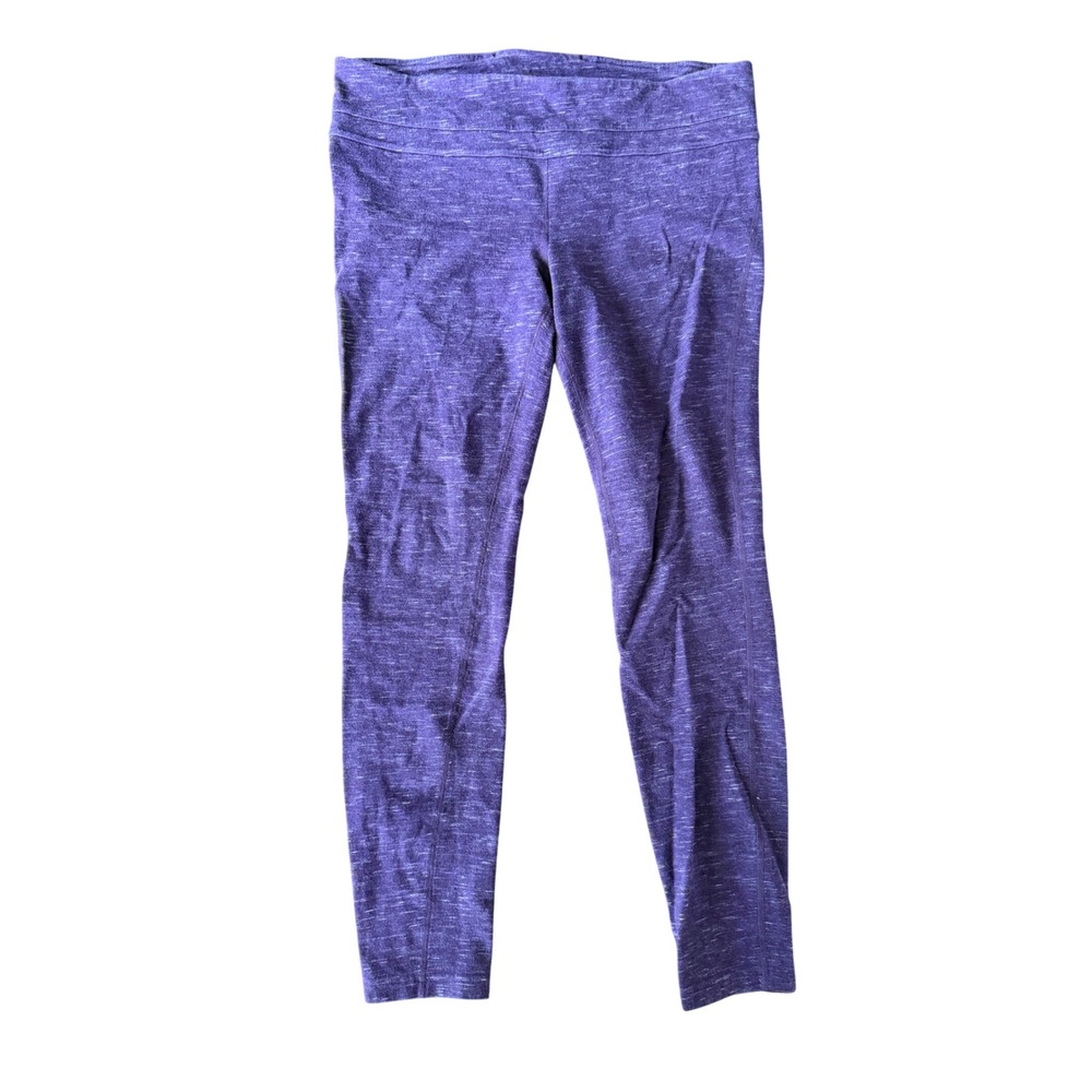 Gap Fit Women's L Purple Space Dye Gfast Activewear Leggings | SKU 1122